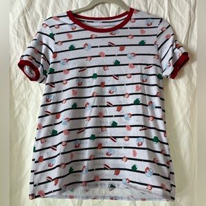 Her universe ringer tee, Ponyo, studio Ghibli size small